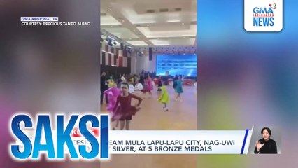 Dancesport team mula Lapu-Lapu City, nag-uwi ng 55 gold, 17 silver, at 5 bronze medals | Saksi