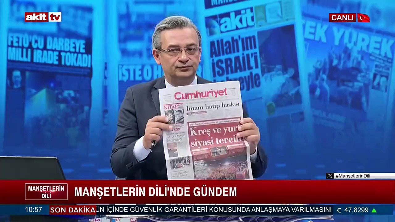 Yayın kurulunuz belki utanır! ‘İmam Hatip baskısı' öyle mi Cumhuriyet?