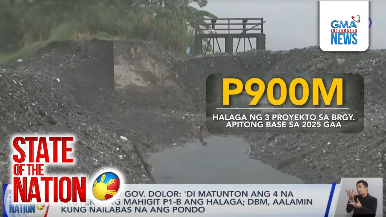 Or. Mindoro Gov Dolor: 'Di matunton ang 4 na proyektong mahigit P1-B ang halaga; DBM, aalamin kung nailabas na ang pondo | SONA