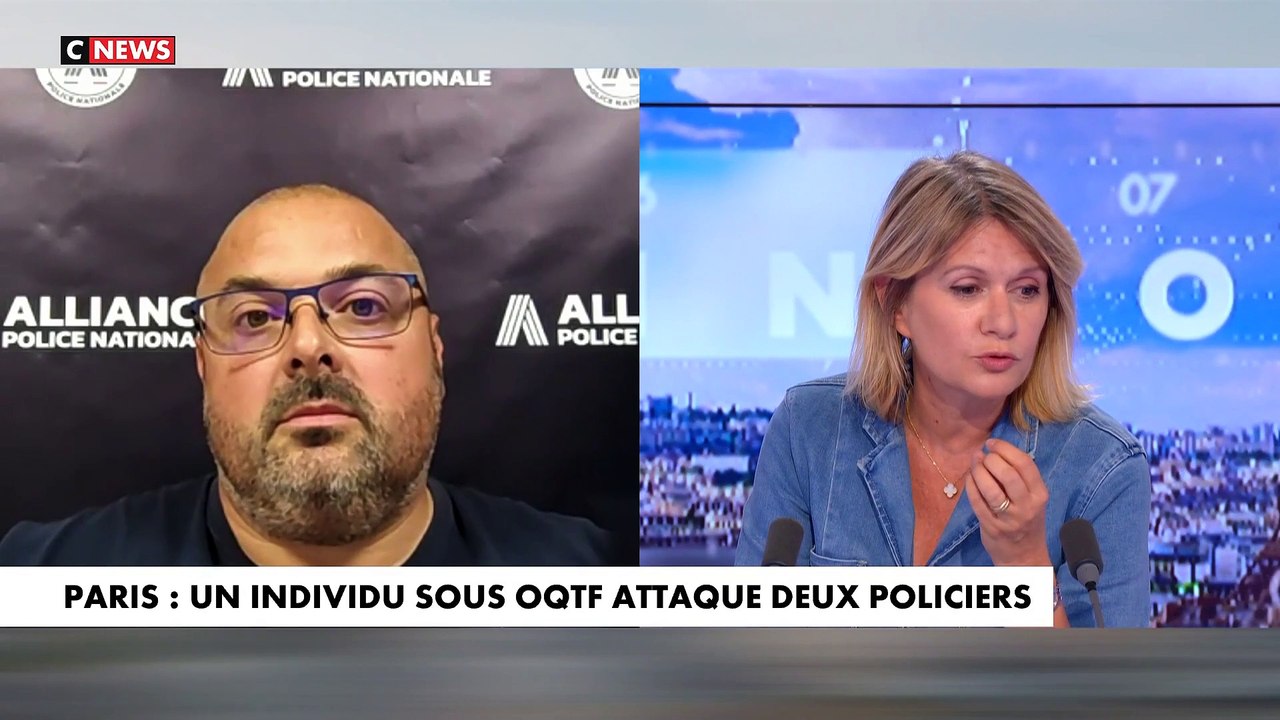 Paris 17e : Les images choc de la tentative de meurtre contre des policiers de la BAC, attaqués à l’arme blanche par deux  étrangers dont un sous OQTF