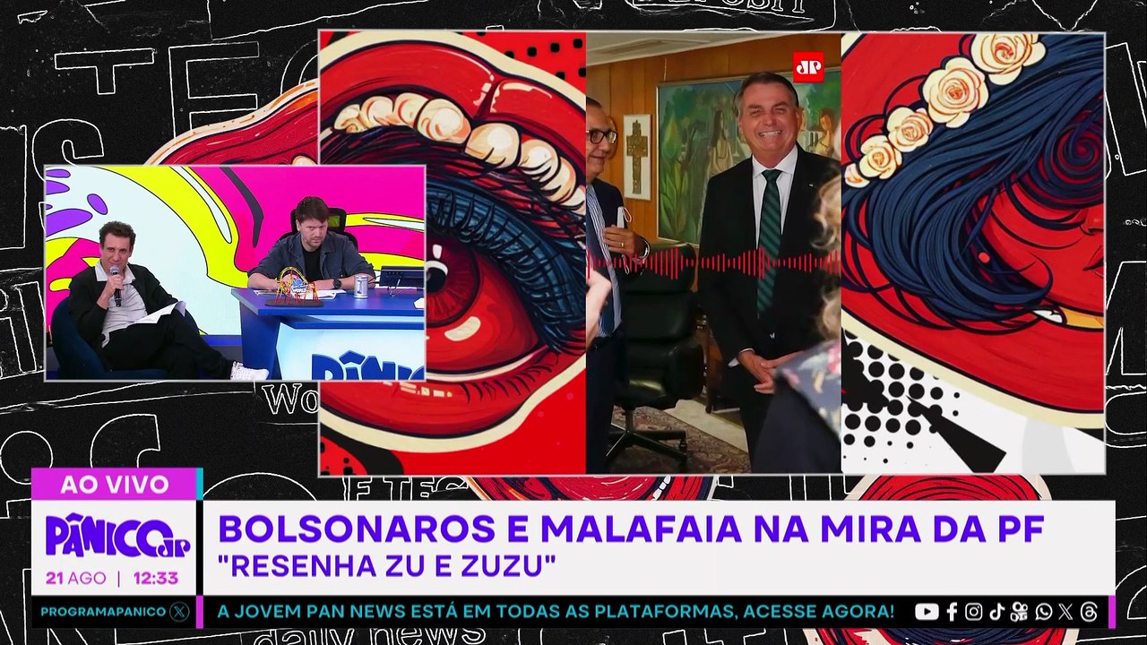 RESENHA ZU E ZUZU: VAZAMENTO DE CONVERSAS DE BOLSONARO E ENTRE TRETA ZOE E JANAINA