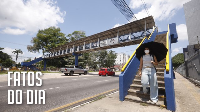 Passarelas garantem segurança a pedestres nas grandes avenidas de Belém