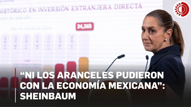 México registra nuevo récord de inversión extranjera: Sheinbaum