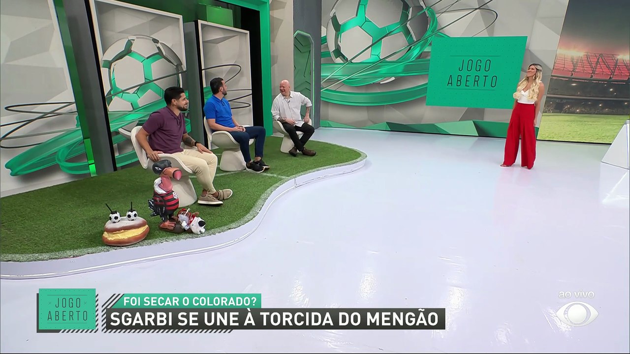 Zoeira Jogo Aberto: Torcida do Flamengo grita ‘Chora, Renata!’; Sgarbi comanda zoação
