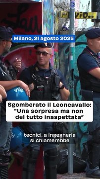 Sgombero a Milano: il Leonka chiude i battenti dopo 133 tentativi, tensione tra attivisti e forze dell'ordine