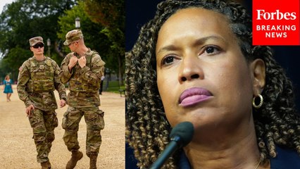 Reporter To DC Mayor Bowser: Is DC Safer Since Trump Mobilized The National Guard?