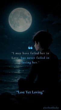 Lost, Yet Loving - Scribe of the Day | Emotional Quotes