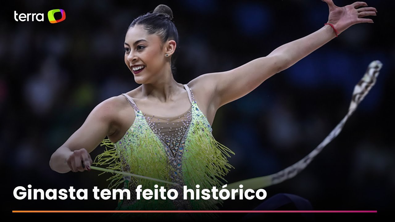Babi Domingos destaca resiliência após erro técnico no Mundial de Ginástica Rítmica: ‘Vira a página’