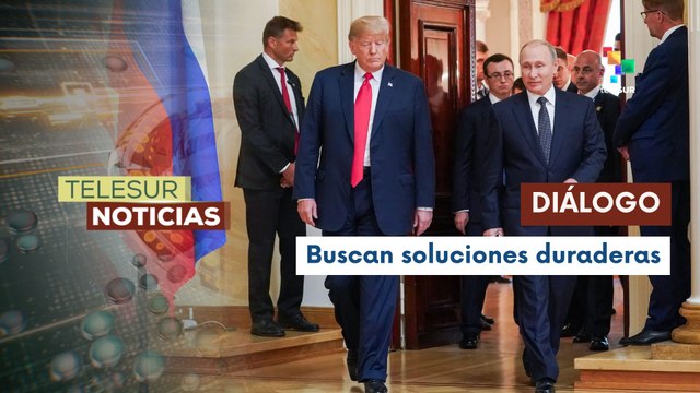 Canciller ruso Serguéi Lavrov indicó que la reunión entre Putin y Trump busca soluciones duraderas