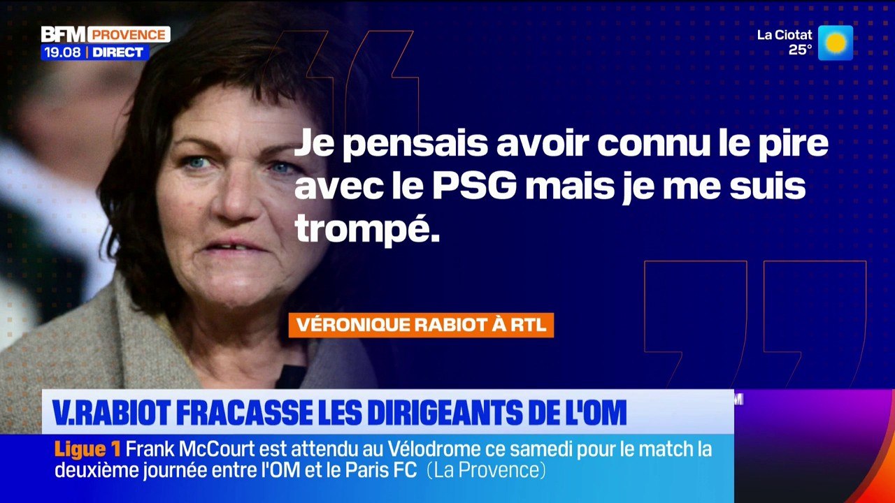 Véronique Rabiot fracasse les dirigeants de l'OM. Les chroniqueurs de Virage Marseille réagissent.