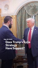 Does Trump’s Syria Strategy Have Support?