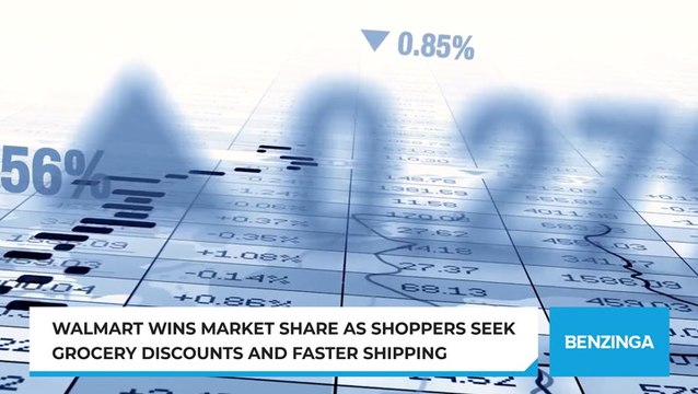 Walmart Wins Market Share As Shoppers Seek Grocery Discounts And Faster Shipping