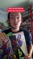 Découvrez mes nouvelles plaques Marvel achetées en vacances ! 🦸‍♂️