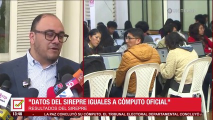 “El Sirepre ha tenido buenos resultados”, dice vocal y se alista su uso para el balotaje