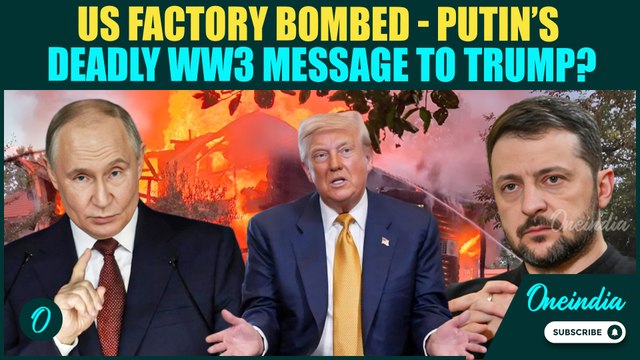 World War 3 Begins as Trump-Putin-Zelensky Talks COLLAPSE? Putin BOMBS US Factory, Ukrainian Cities