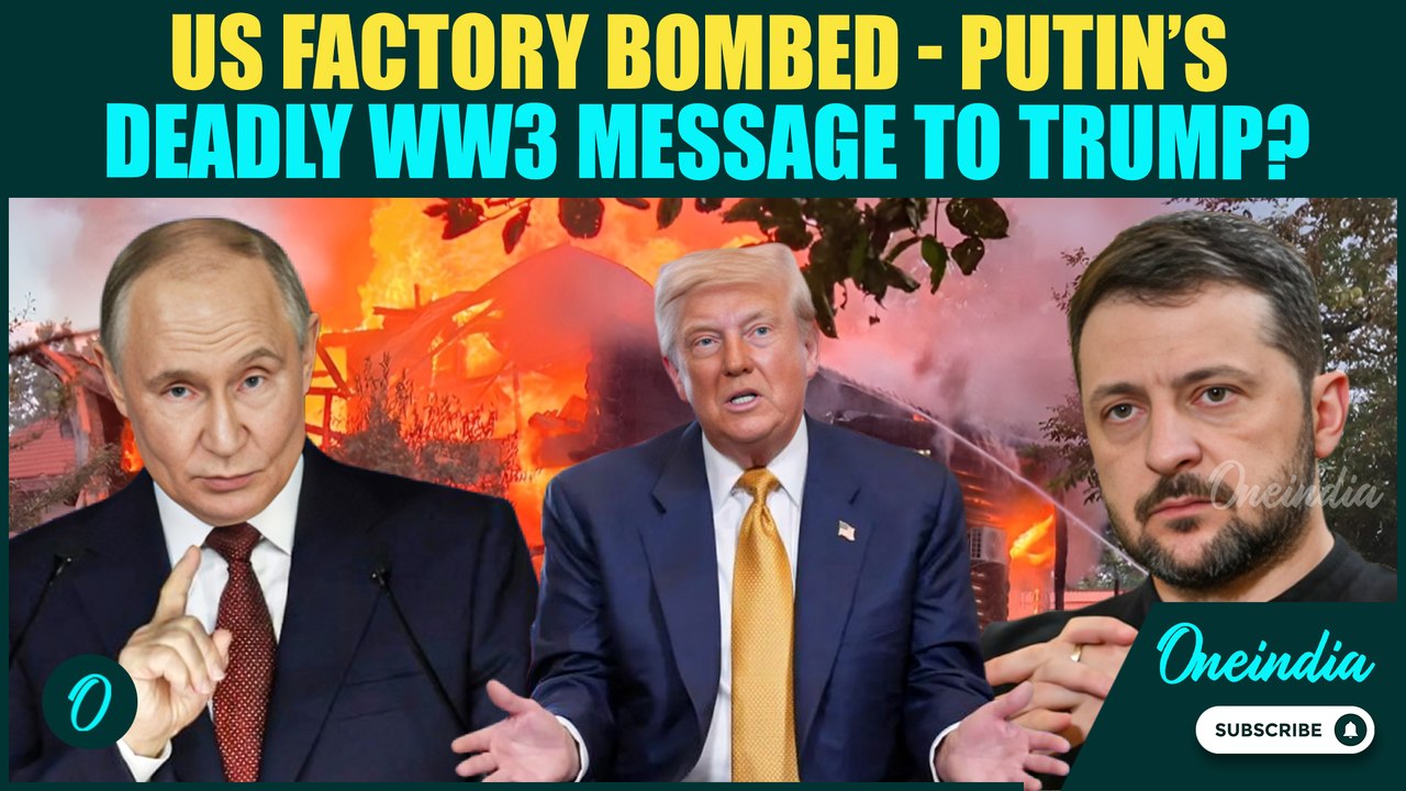 World War 3 Begins as Trump-Putin-Zelensky Talks COLLAPSE? Putin BOMBS US Factory, Ukrainian Cities