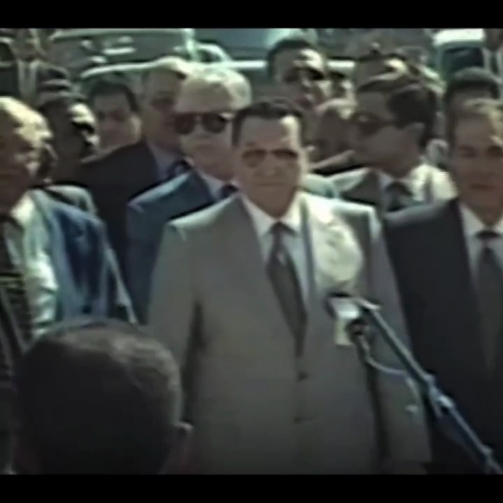 تعنيف الرئيس مبارك لوزير الداخلية حسن الالفي بعد حادث الاقصر