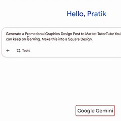 Google Gemini Generating Designs with Gemini