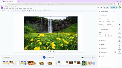 Google Vids - Lesson 24 - Picture Format Options