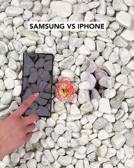 The difference between a samsung and iphone camera
