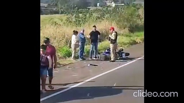 Dois acidentes são registrados na PR-323 em Umuarama; motociclista está em estado grave