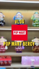 Vlog Pop Mart Bercy ! #Exclu #Vlog #Figurine #PopMart