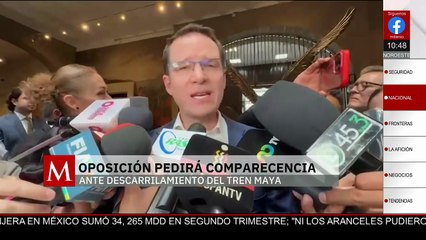 Oposición busca citar al director del Tren Maya tras accidente en la obra insignia