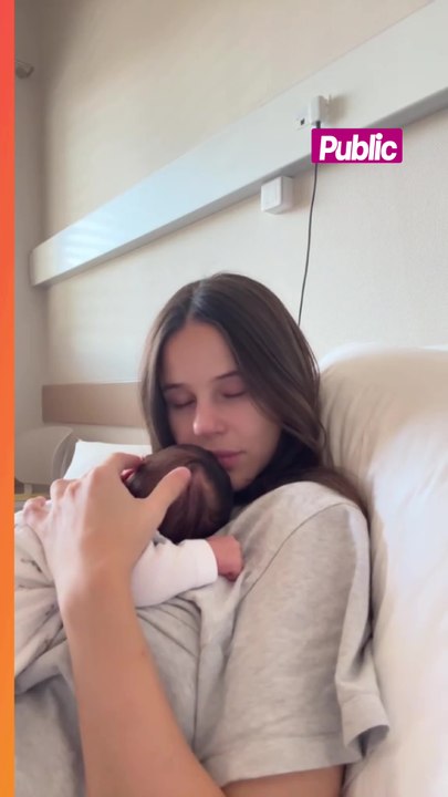 Nos félicitations à la chanteuse Marina Kaye, jeune maman d'une petite fille