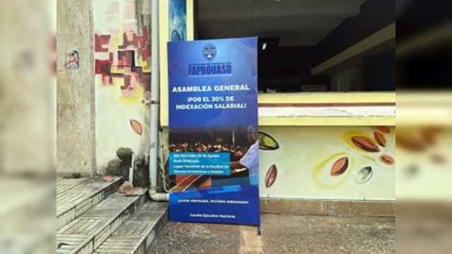 Faprouasd paraliza la docencia; algunos profesores asisten a clases