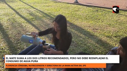 EL MATE SUMA A LOS DOS LITROS RECOMENDADOS, PERO NO DEBE REEMPLAZAR EL CONSUMO DE AGUA PURA