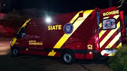 Jovem fratura o joelho e o tornozelo ao cair de 8 metros em imóvel no Bairro Neva