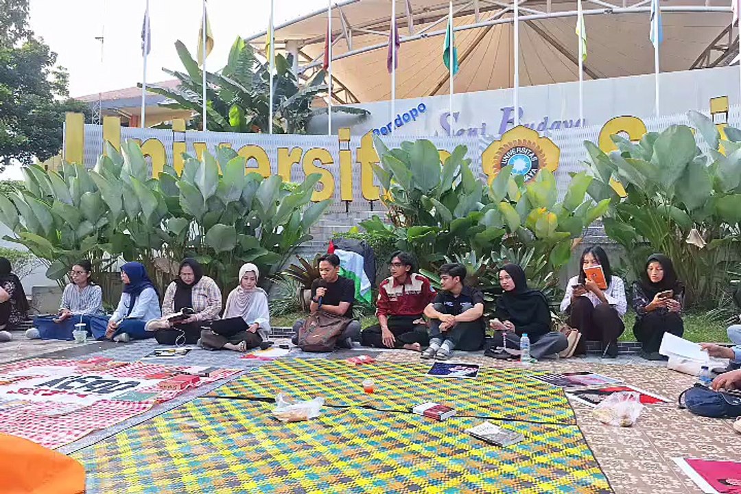 Diskusi Masyarakat Sipil di Land Mark Unsri