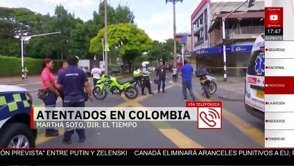 ¿Qué se sabe sobre los atentados en Colombia?