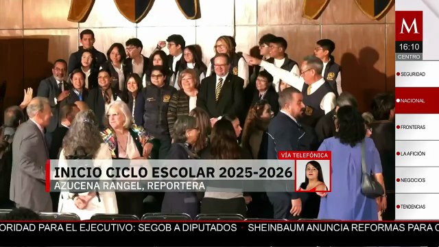 En la UNAM, el rector Leonardo Lomelí encabeza la ceremonia del nuevo ciclo escolar 2025-2026