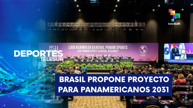 Brasil propone proyecto para los Juegos Panamericanos 2031 DEPORTES TELESUR 21-08-2025