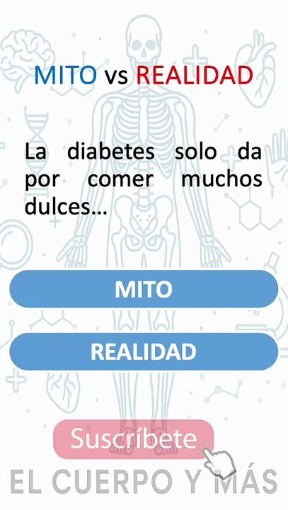 Shorts de diabetes - Parte 4 #elcuerpoymas #medicina #salud #diabetes