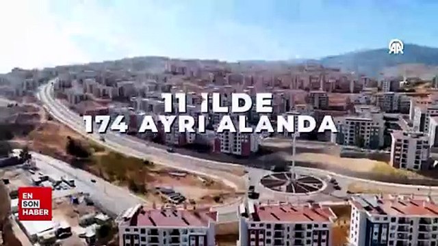 Asrın inşa seferberliği ile deprem bölgesinde teslim edilen konut sayısı 250 bini aştı
