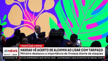 Haddad elogia postura de Alckmin em meio às negociações do tarifaço