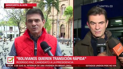 “Si el Presidente me invita, yo iré para escuchar”, dice el candidato Rodrigo Paz