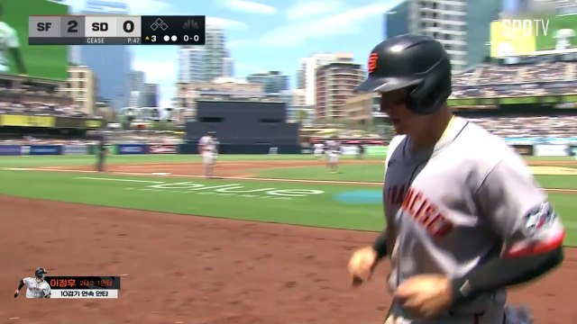 스포츠중계 빠른티비 [MLB] 샌프란시스코 vs 샌디에이고 하이라이트 2025.08.22 (금) 0510