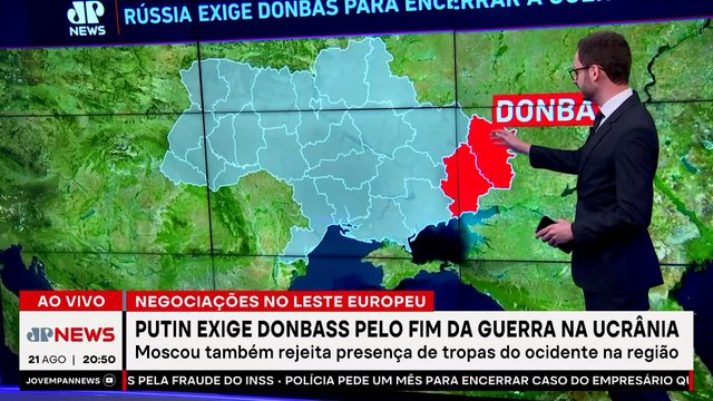Putin exige incorporação do Donbas pelo fim da guerra na Ucrânia