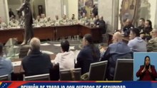 Presidente Maduro sostiene reunión de trabajo con los cuerpos de seguridad y defensa del Estado