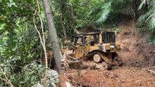 Field Experience of Opening a New Road with D6R XL Bulldozer