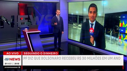 Bolsonaro recebeu R$ 30 milhões em um ano, afirma a PF