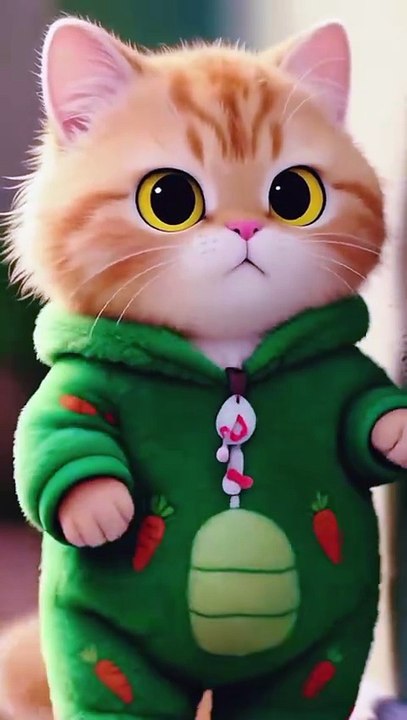 Cat Dance ❤️| Cute kitten #ai #cat #lovecats #cats#catvideos #funny #kittens #catlover 16042025B