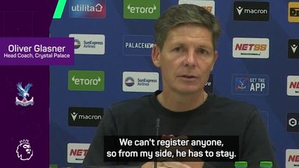 If Guehi leaves, Palace will be in 'big trouble' - Glasner