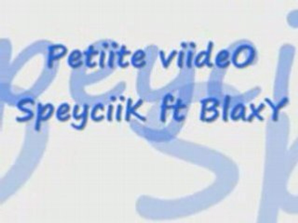 Speycik FT Blaxy