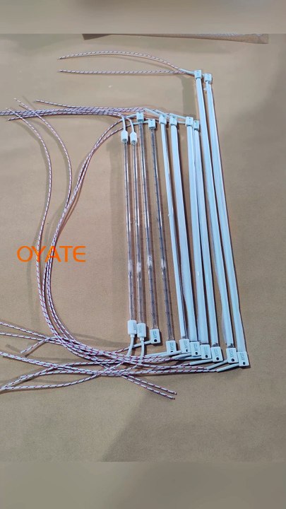 500mm 220v 1000w Halogen Heating Lamp 500mm 220v 1000w halogen lamp infrared heating lamp for pet machines car infrared heat lamps