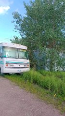 the cool 70s style camper