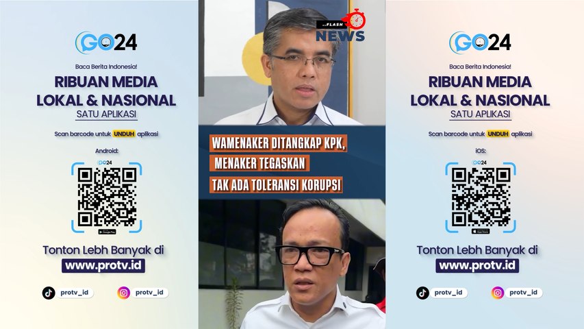 Wamenaker Ditangkap KPK, Menaker Tegaskan Tak Ada Toleransi Korupsi